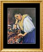 Paul Cezanne, The Young Italian Girl