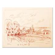 View of Volnay, Burgundy Original by Ensrud