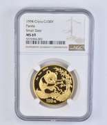 MS69 1994 China 100 Yuan Gold Panda - Small Date - Graded NGC