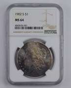 MS64 1902-S Morgan Silver Dollar - Graded NGC