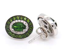Group Lot of 2 Vintage 925 Sterling Silver Earrings