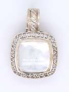 David Yurman Mop Albion Diamond Enhancer Pendant