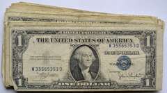 40 $1 Silver Certificates