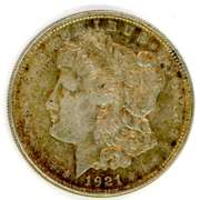 1921 Morgan Silver Dollar
