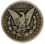 1890-O Morgan Silver Dollar