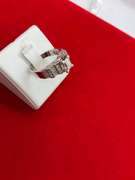 CERTIFIED 14K WHITE GOLD AND DIAMOND RING