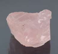 Glowing! 94.29ct uncut powder pink Rose Quartz