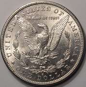 1890-S Morgan Silver Dollar With Luster
