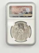 MS70 2021 South Africa 5 Rand Silver Big 5 Elephant FR II NGC COA