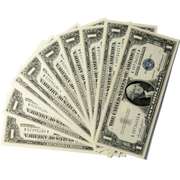 10 Consecutive CH CU 1957 $1 Silver Certificates