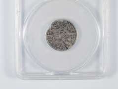 F12 Details 1652 Massachusetts 6 Pence - Oak Tree - Graded ANACS