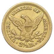 1850-D $2.50 Liberty Head Gold Quarter Eagle