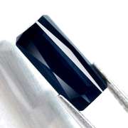 Elegant 3.55ct scissor cut untreated blue Tourmaline