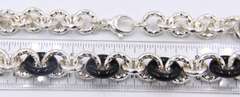 925 Sterling Silver Itaor Fancy Link Necklace
