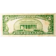 $5 1929 National Currency Series Federal Reserve Bank Chicago Ill Note