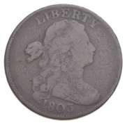 1803 Flowing Hair Large Cent - SD/SE