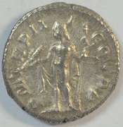 Mint State Severus Alexander Roman Silver Denarius, 222-235 AD