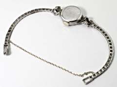 Gorgeous Art Deco Platinum and Diamond Watch