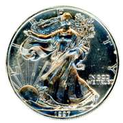 1997 BU American Silver Eagle