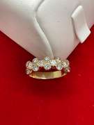 CERTIFIED 14KGOLD AND DIAMOND RING