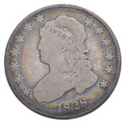 1828 Liberty Cap Quarter