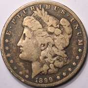 1899 Morgan Silver Dollar Circulated