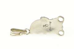 Sterling Silver Native American Sharon Cisco Navajo Turquoise Pendant