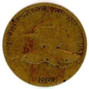 1857 Flying Eagle Cent