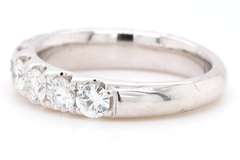 New Odelia 1.64ctw Diamond Wedding Band Ring in 18K