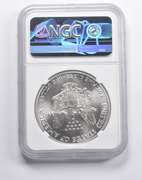 MS70 1986 American Silver Eagle NGC