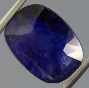 5.93ct big blue Sapphire from Mozambique