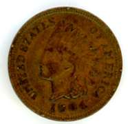 1904 Indian Head Cent with Full LIBERTY
