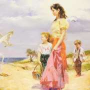 Birds of Paradise by Pino (1939-2010)