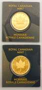 Two one gram gold bars