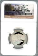2011-S Olympic National Park Quarter in NGC PF70 Ultra Cameo. Early Release!