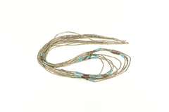 Sterling Silver Southwestern Turquoise Liquid Silver Layered Necklace