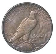 1935 Peace Silver Dollar