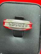 MENS 14K WHITE GOLD AND DIAMOND BAND / RING