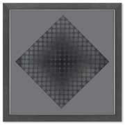 CTA - 102 (Diptych) Print by Vasarely (1908-1997)