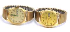 Group of Amirton Day Date Quartz Watches