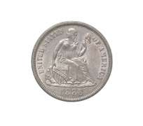 1886 Seated Liberty Dime