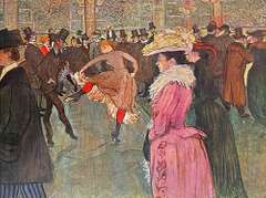 Toulouse Lautrec, Au Moulin Rouge