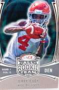 Jerry Jeudy All Rookie Team Gold Football Card, 9NM