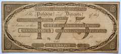 Neat Circa 1810 -20 Era $1.75 Vermont State Bank Woodstock Note