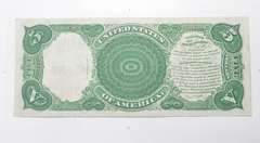 1907 $5.00 Washington, D.C. - WoodChopper - United States Large Note
