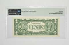 $1 1957-B Silver Cert. PMG 66 EPQ GEM UNC Fr# 1621 (UA Block) Error