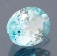 Vivid blue and top luster 1.95ct Cambodian Zircon