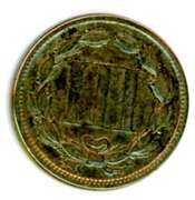1865 Three Cent Nickel Piece