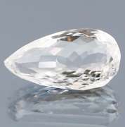 Gem grade 24.75ct pear cut Quartz