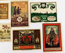 12 Vintage Foreign Paper Money